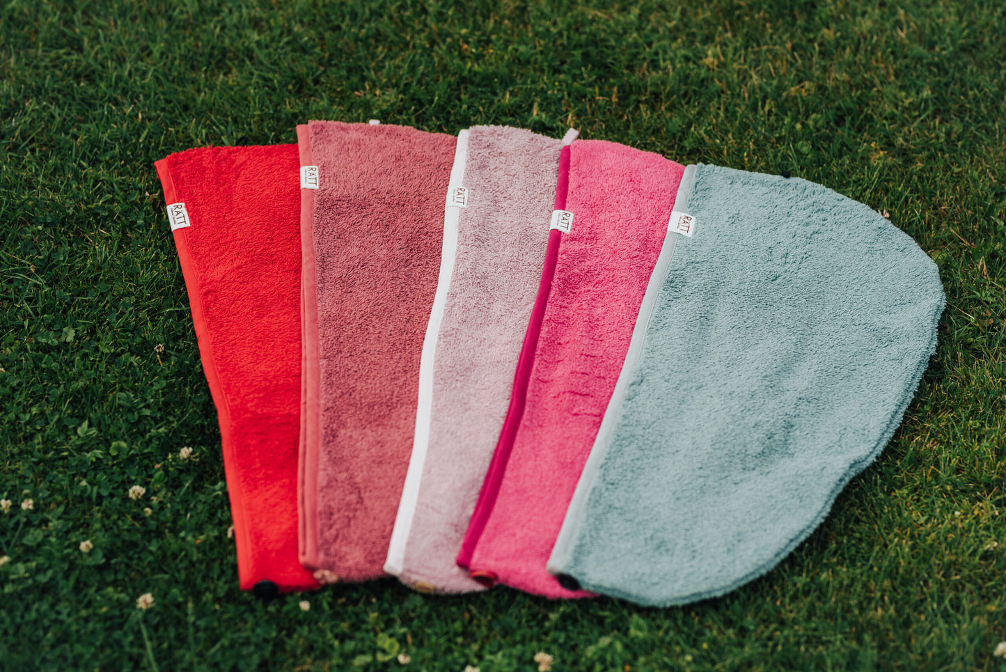 Bambukinio audinio galvos turbanas