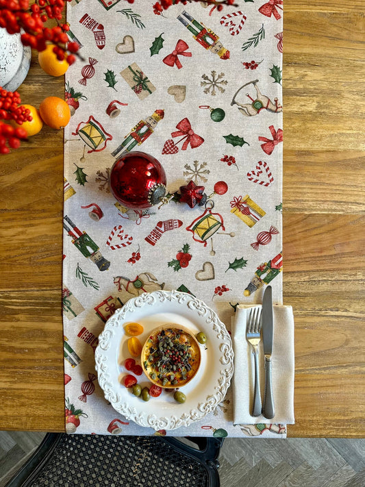 Christmas Story Table Runner