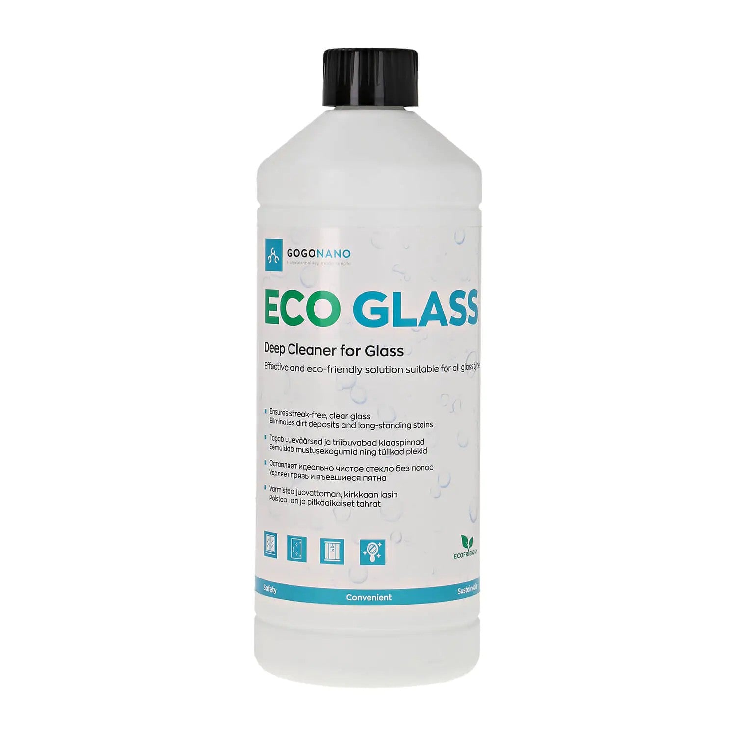 Advanced Window Cleaner EcoGlass, 1L