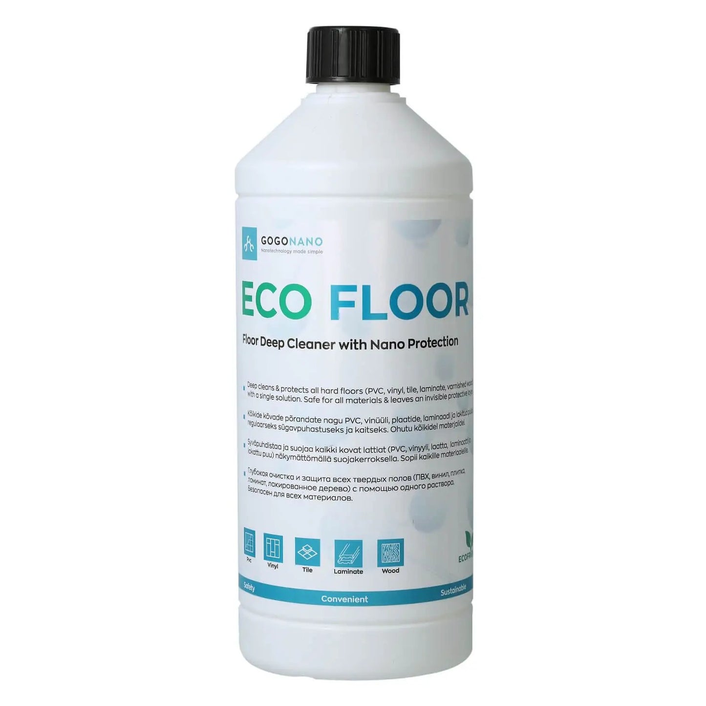 Natural Floor Cleaner EcoFloor, 1L