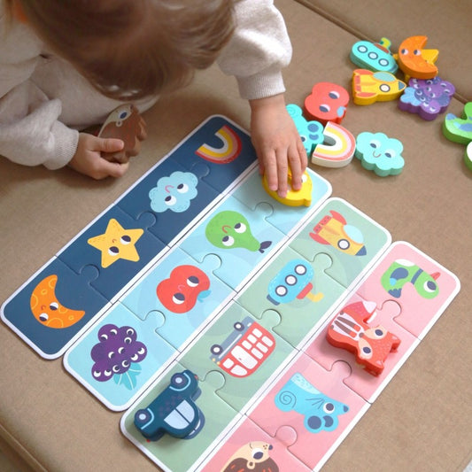 Sensory Puzzle Memory Shapes