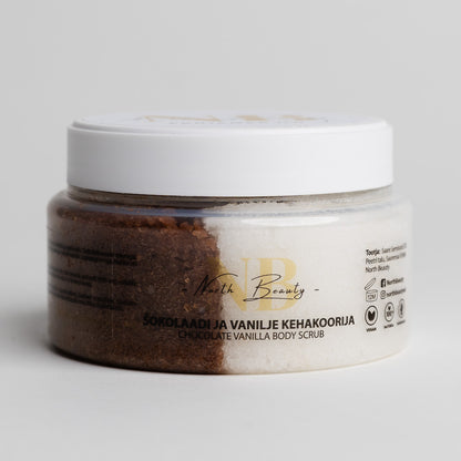 Chocolate and Vanilla Body Scrub, 300g